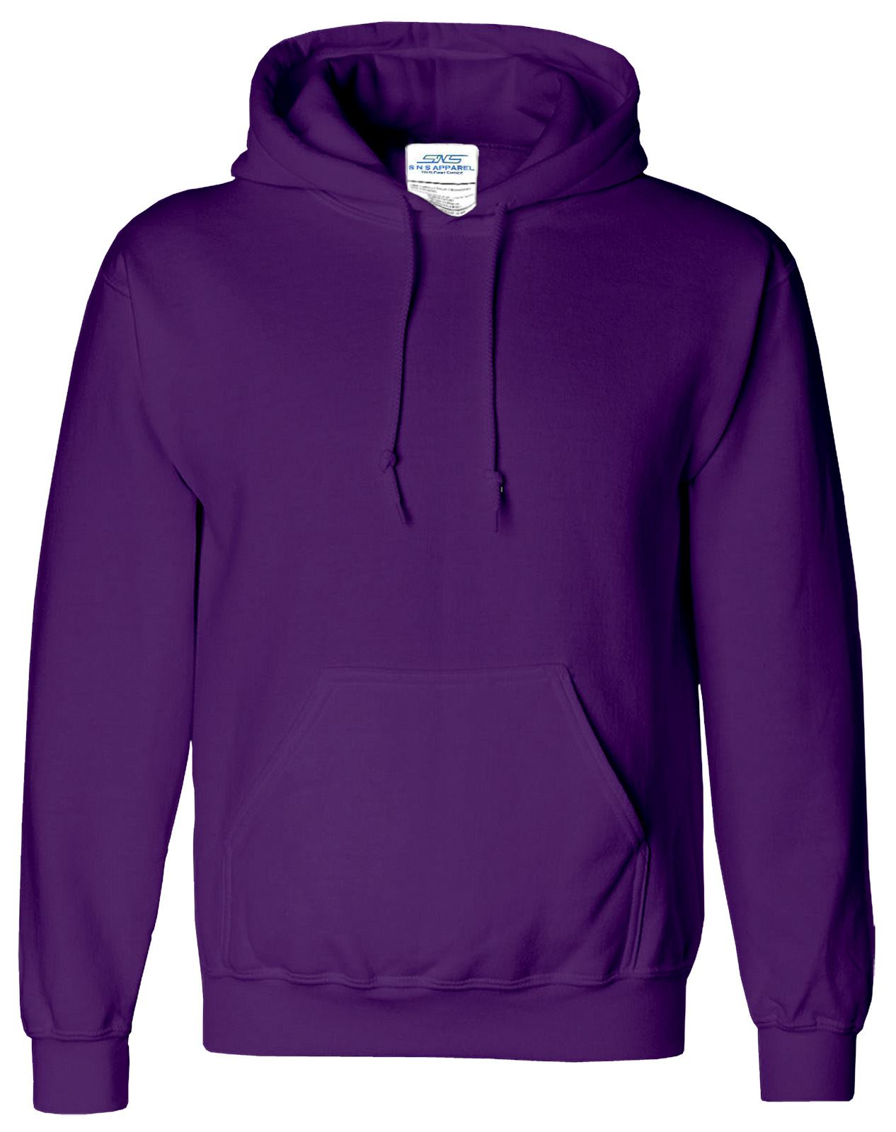 Unisex Heavy Hoodies Plain Mens Hooded Navy Blue Sweatshirt Hood Top SNS APPAREL