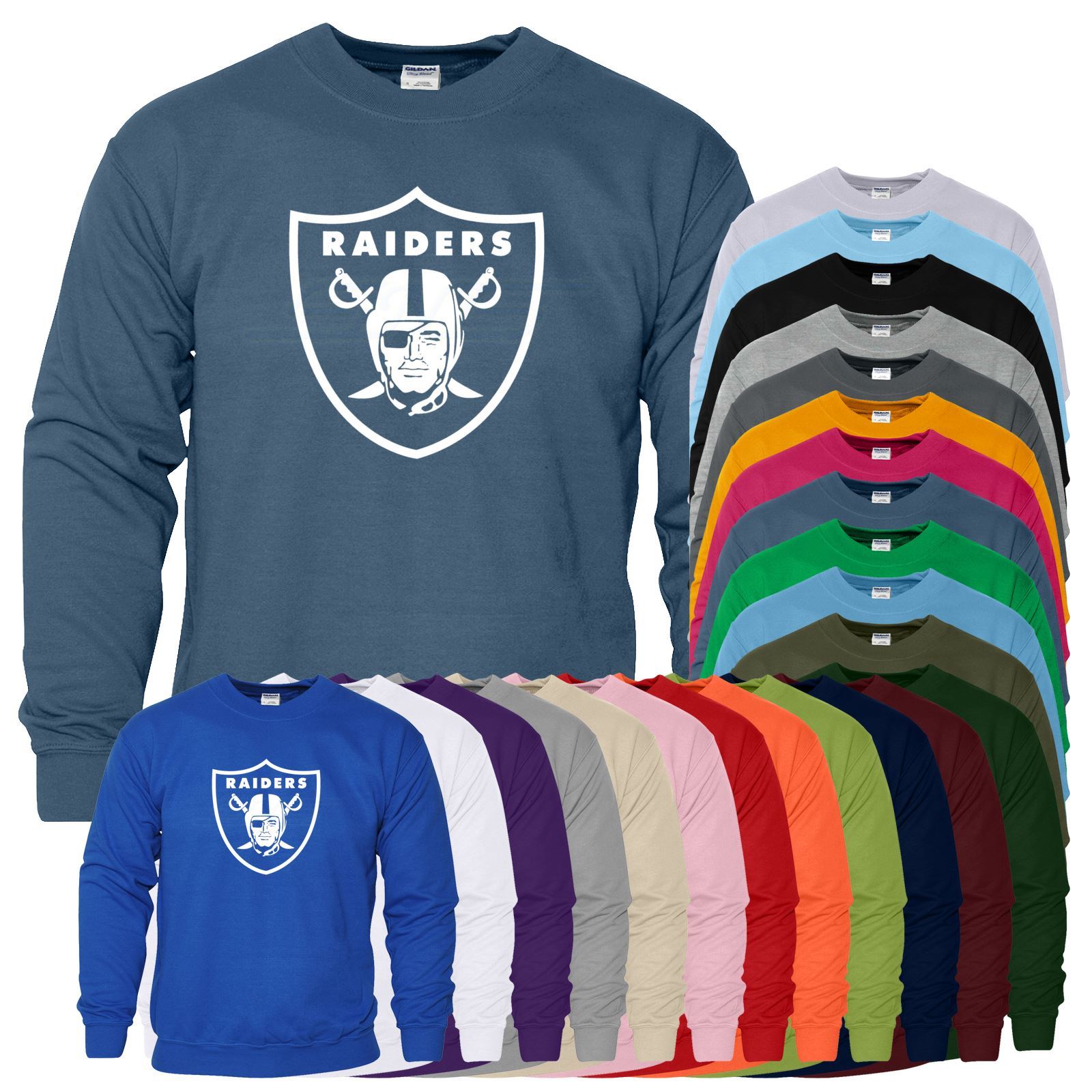 Mens Boys Football Sweater New Jumper Sweat Shirt All Sizes - Picture 13 of 33