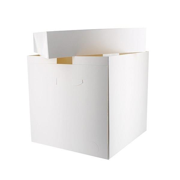 White Tall Cake Box - 4 Sizes - 2 Pack Sizes - Picture 5 of 21