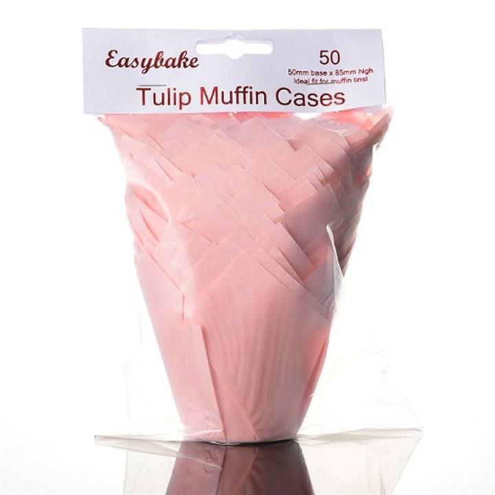 Tulip Cupcake / Muffin Wraps - Pack Of 50 - 8 Colours - Picture 7 of 9