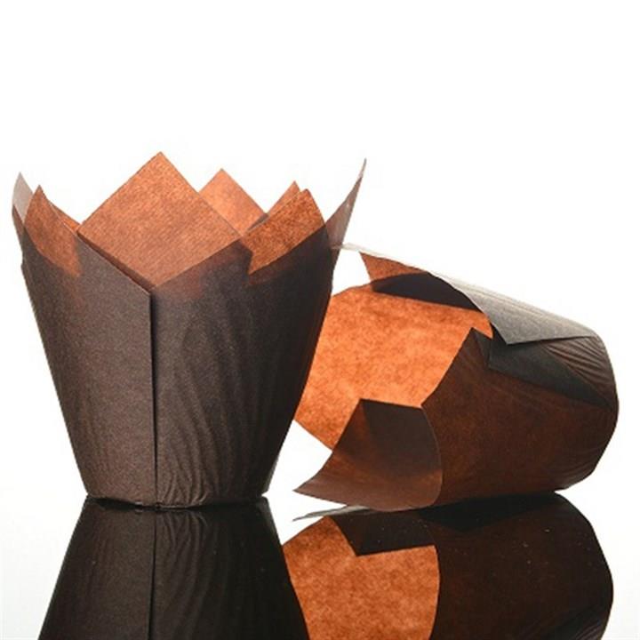 Tulip Cupcake / Muffin Wraps - Pack Of 50 - 8 Colours - Picture 4 of 9
