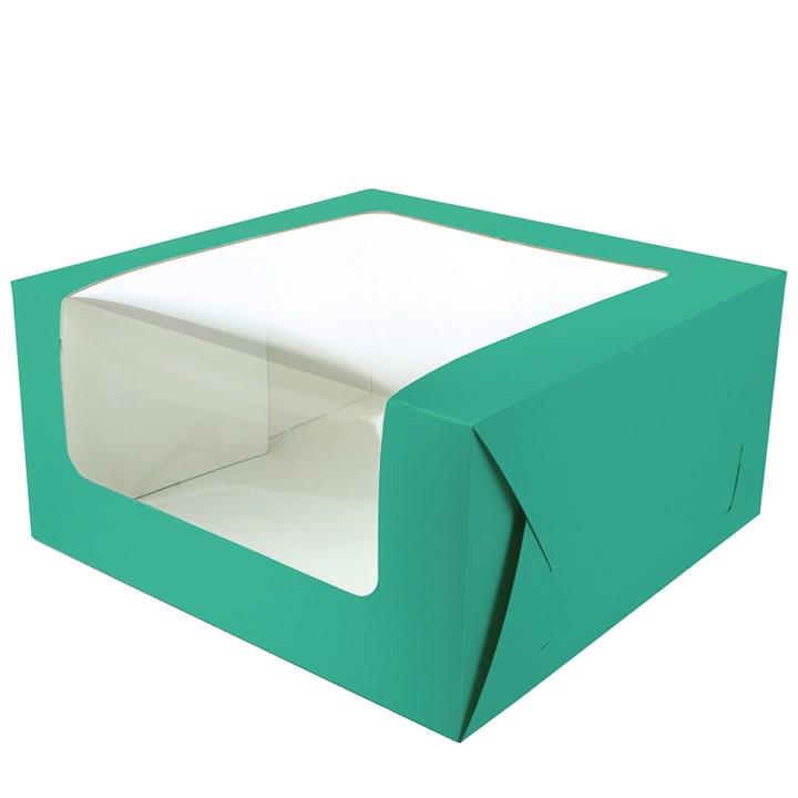 Cake Box - Brights 10" x 10" x 5" - 6 Colours - Picture 2 of 7
