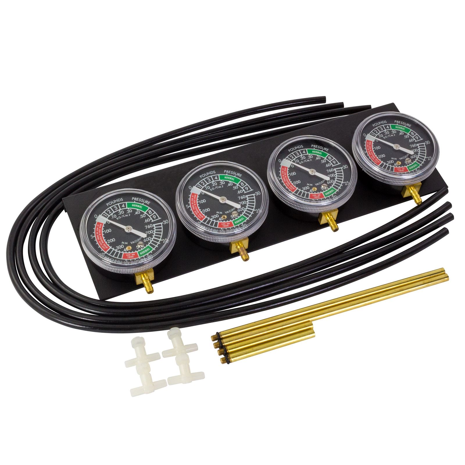 Air Intake & Fuel Delivery Motorcycle Universal Gauge 4Carb Carburetor