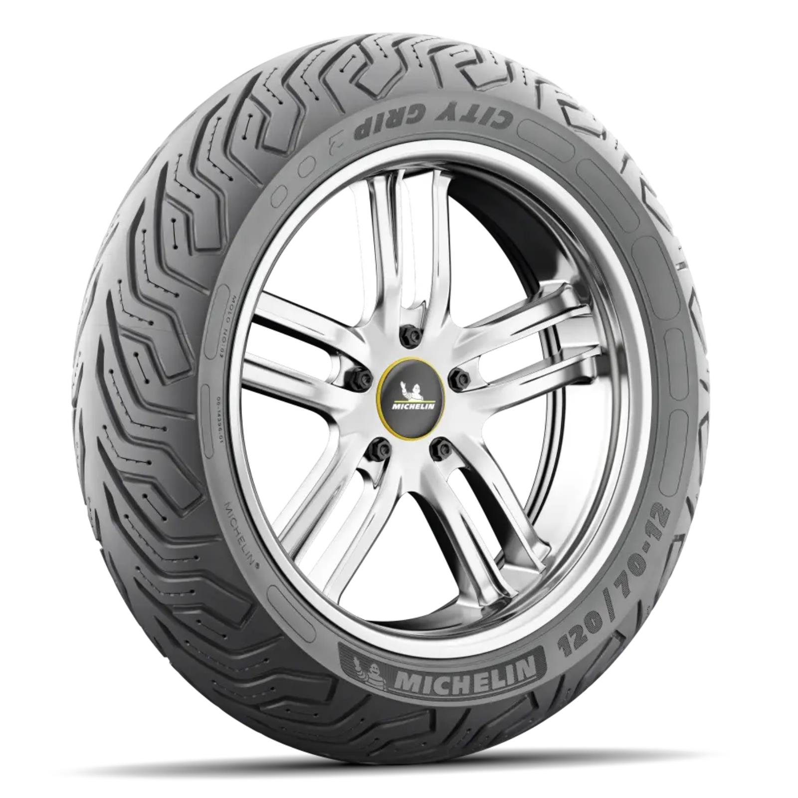 Michelin City Grip 2 Tyre 120/70-15 56S for Yamaha X-Max 125 2006