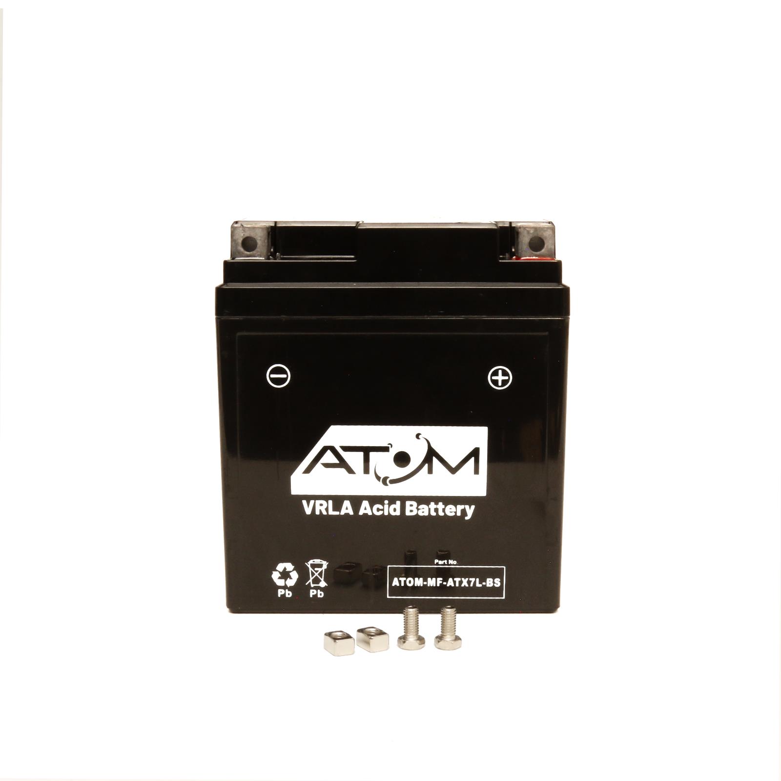 YTX7L-BS Atom AGM Motorcycle Battery - Aprilia SXR 50 22- | eBay UK