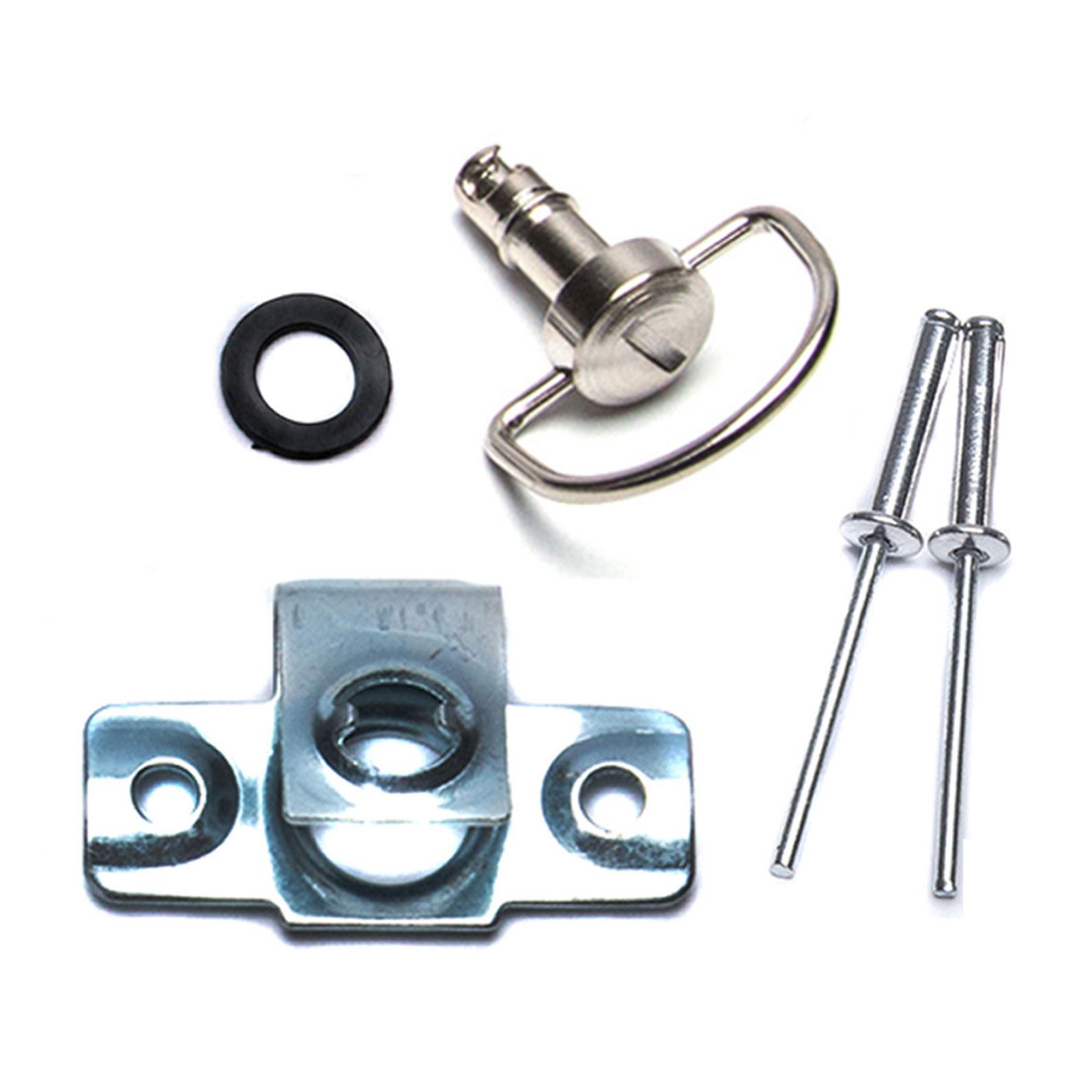 Dzus Fairing & Panel D Ring Quick Release Fastener 17mm Stud Pack of