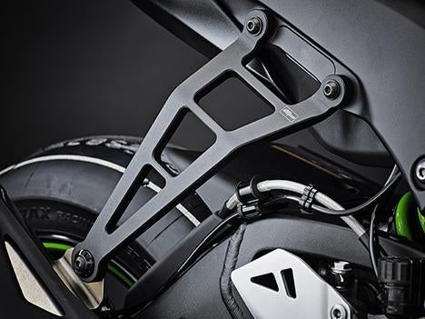 Evotech Kawasaki Ninja ZX-10R Exhaust Hanger & Pillion Footpeg