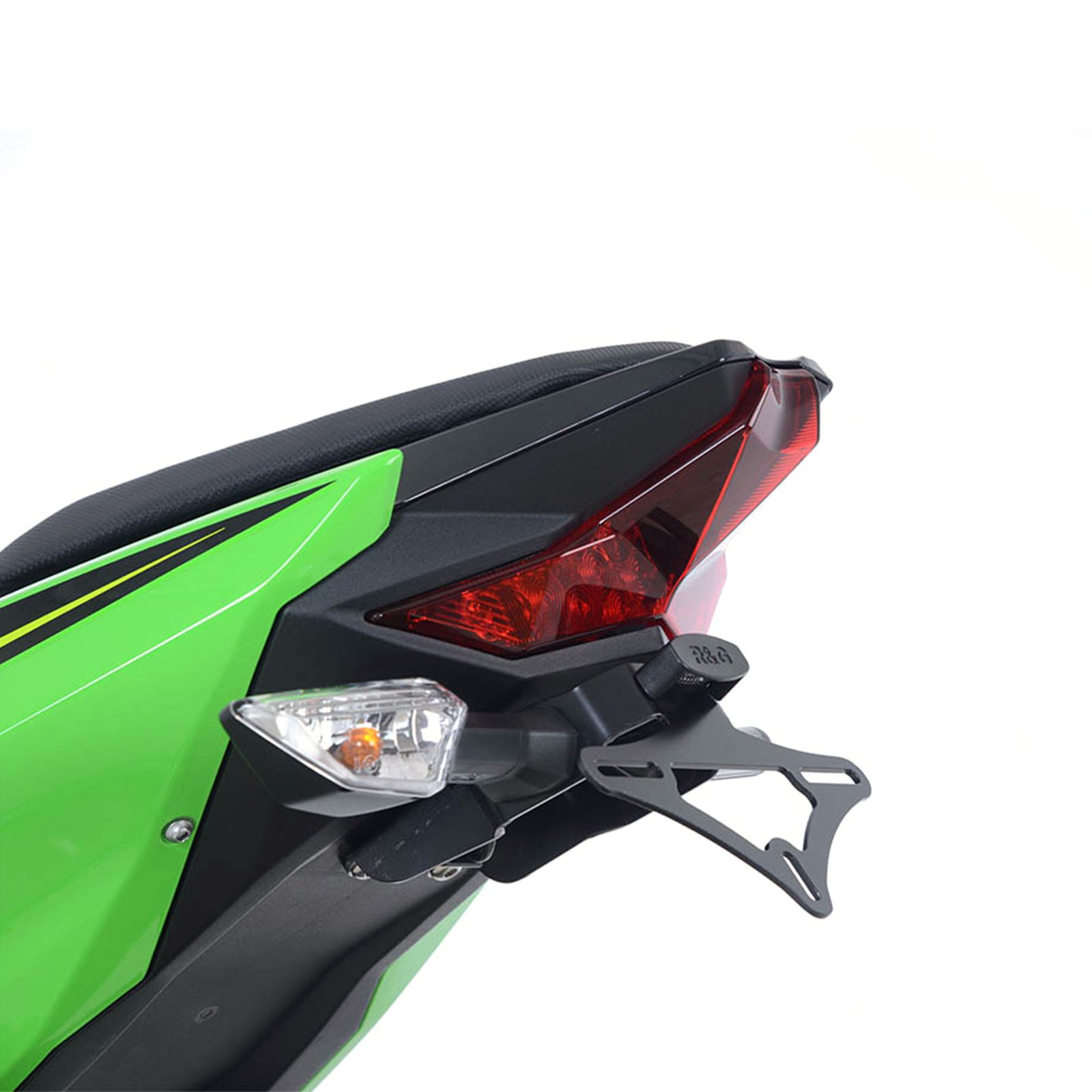R/&G LICENSE PLATE BRACKET TAIL TIDY LP0245BK KAWASAKI NINJA 400 NINJA 250 2018
