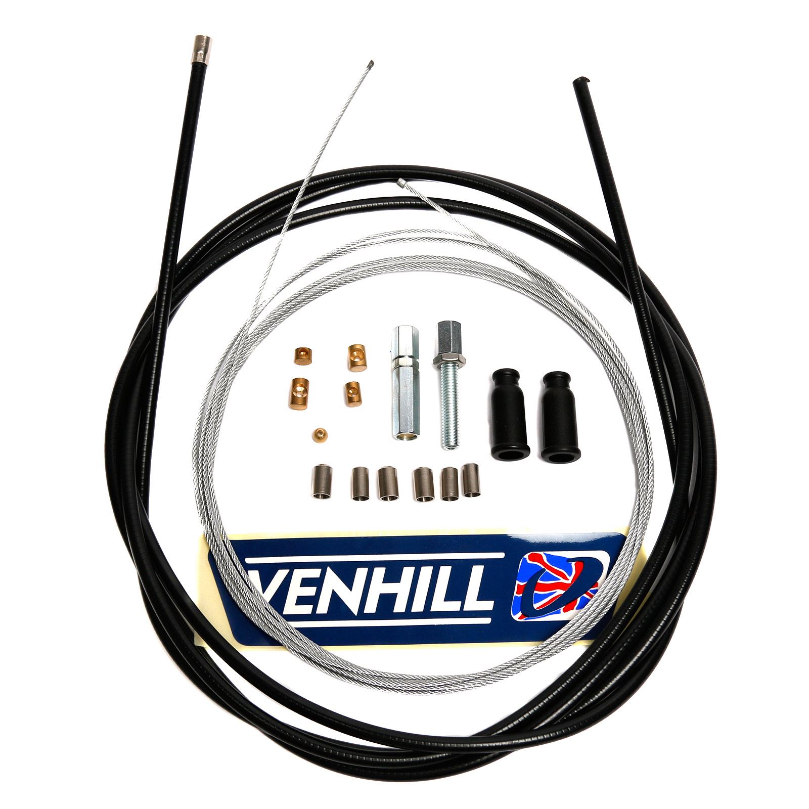 Kit U01-4-100 Enduro,Trials Venhill Universal Red Throttle Cable MX Kit U01-4-100 Enduro,Trials Venhill Universal Red Throttle Cable MX