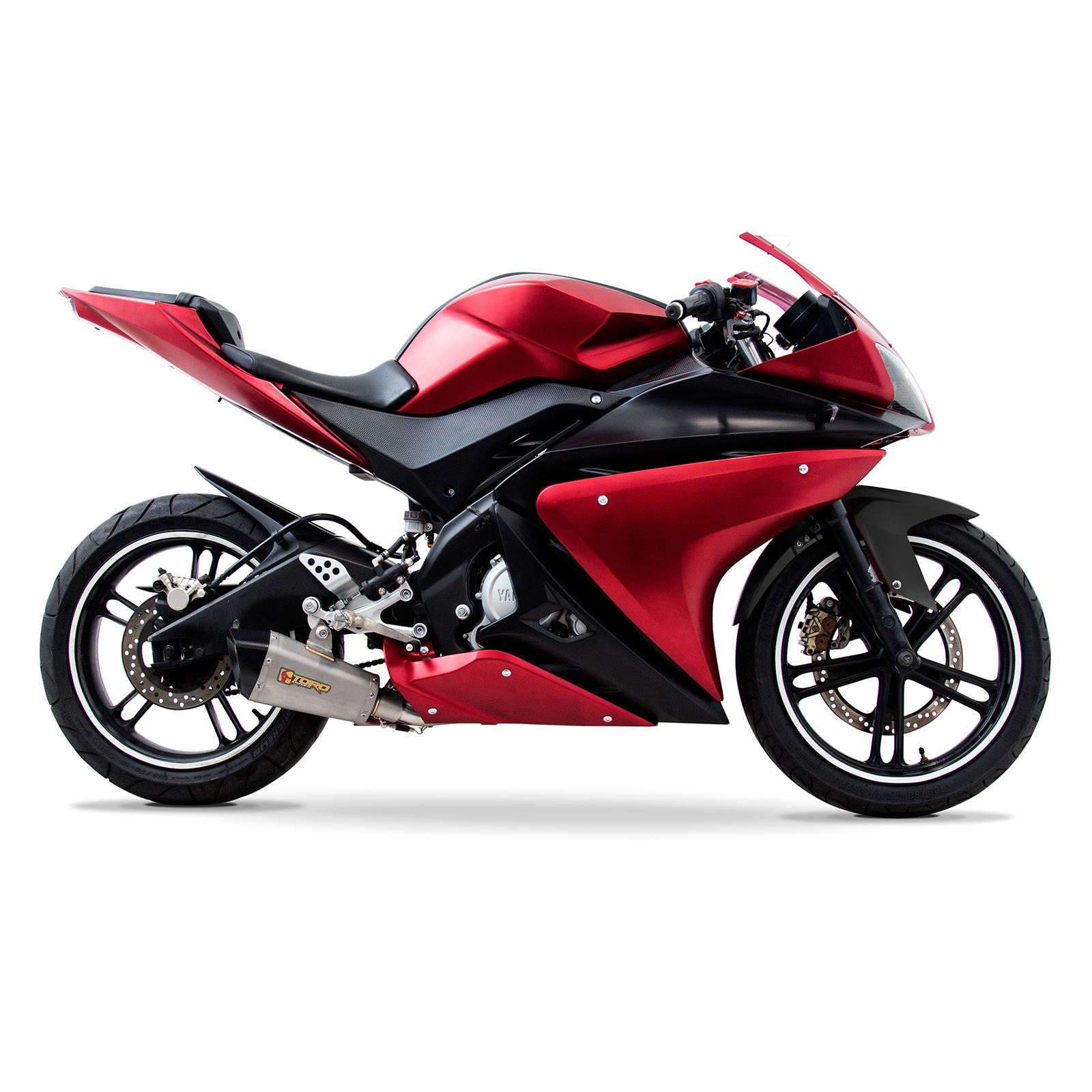 Yamaha YZF-R 125 2014-2018 - Full Fairing Kit 21 Panel Red/Black
