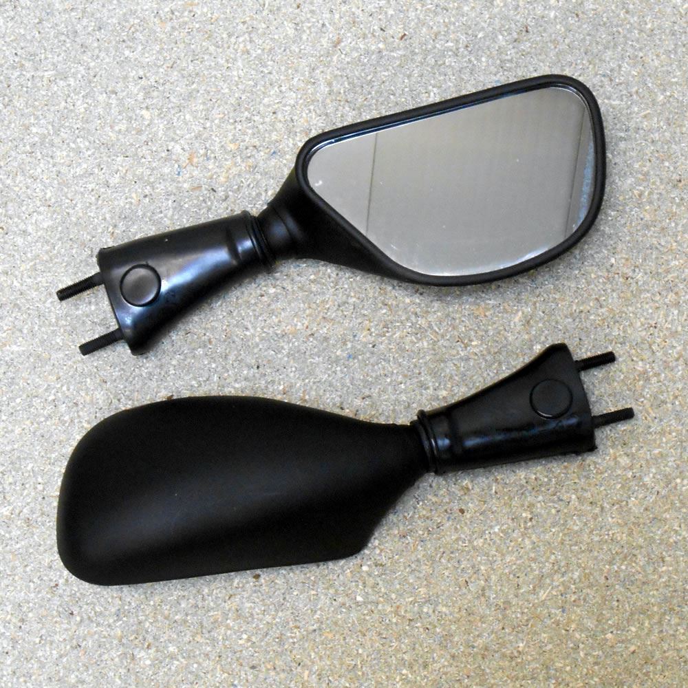 ファースト Pattern Mirrors for Kawasaki ZX-9R Ninja 00-01 | eBay