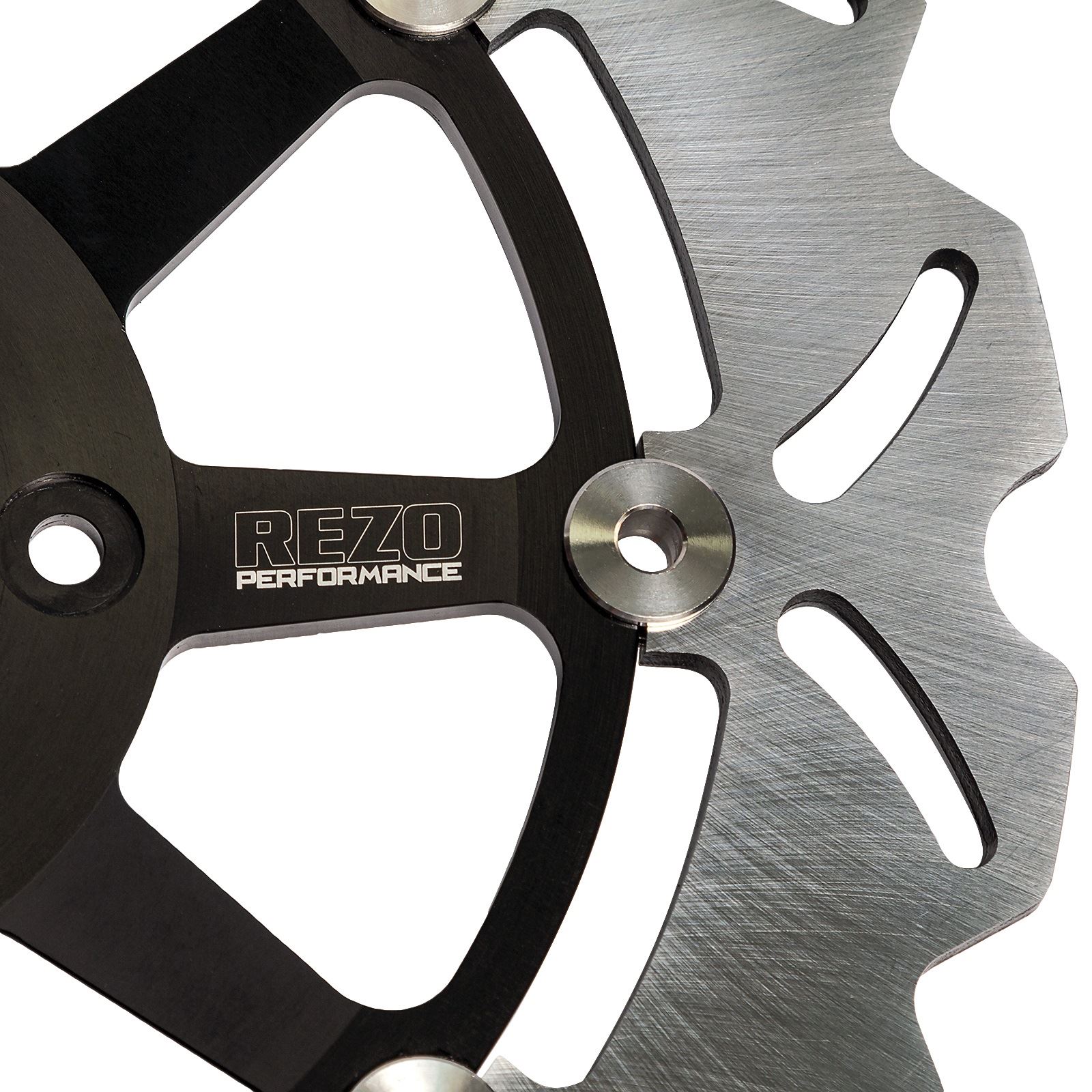 Rezo Wavy Front Brake Rotor Discs Pair for Kawasaki ZX-12R Ninja