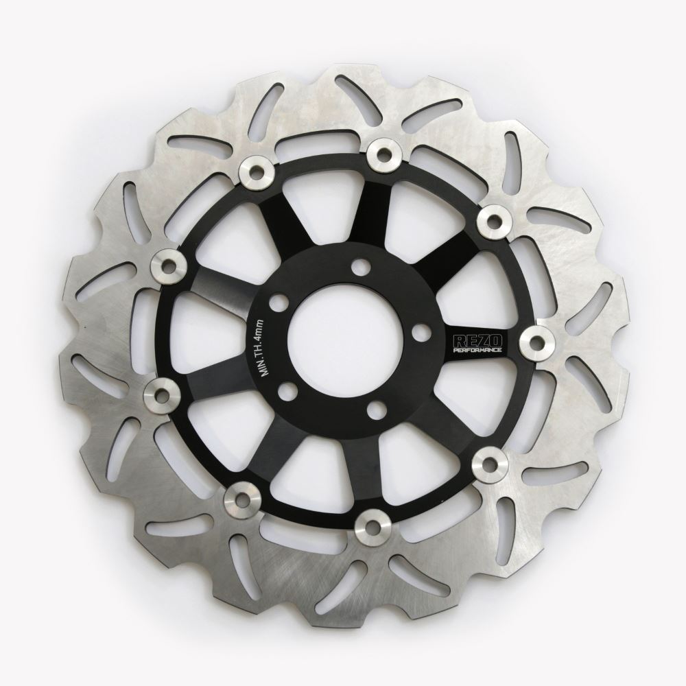 れお‼️ Rezo Wavy Front Brake Rotor Disc for Kawasaki ZX-6R Ninja 98-99