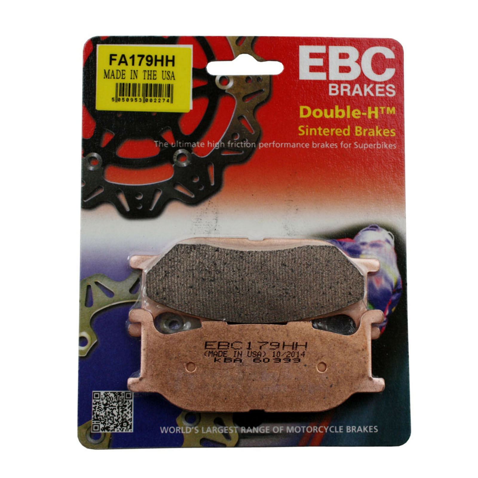Yamaha XV 1100 Virago 1998 EBC Sintered HH Front Brake Pad Set