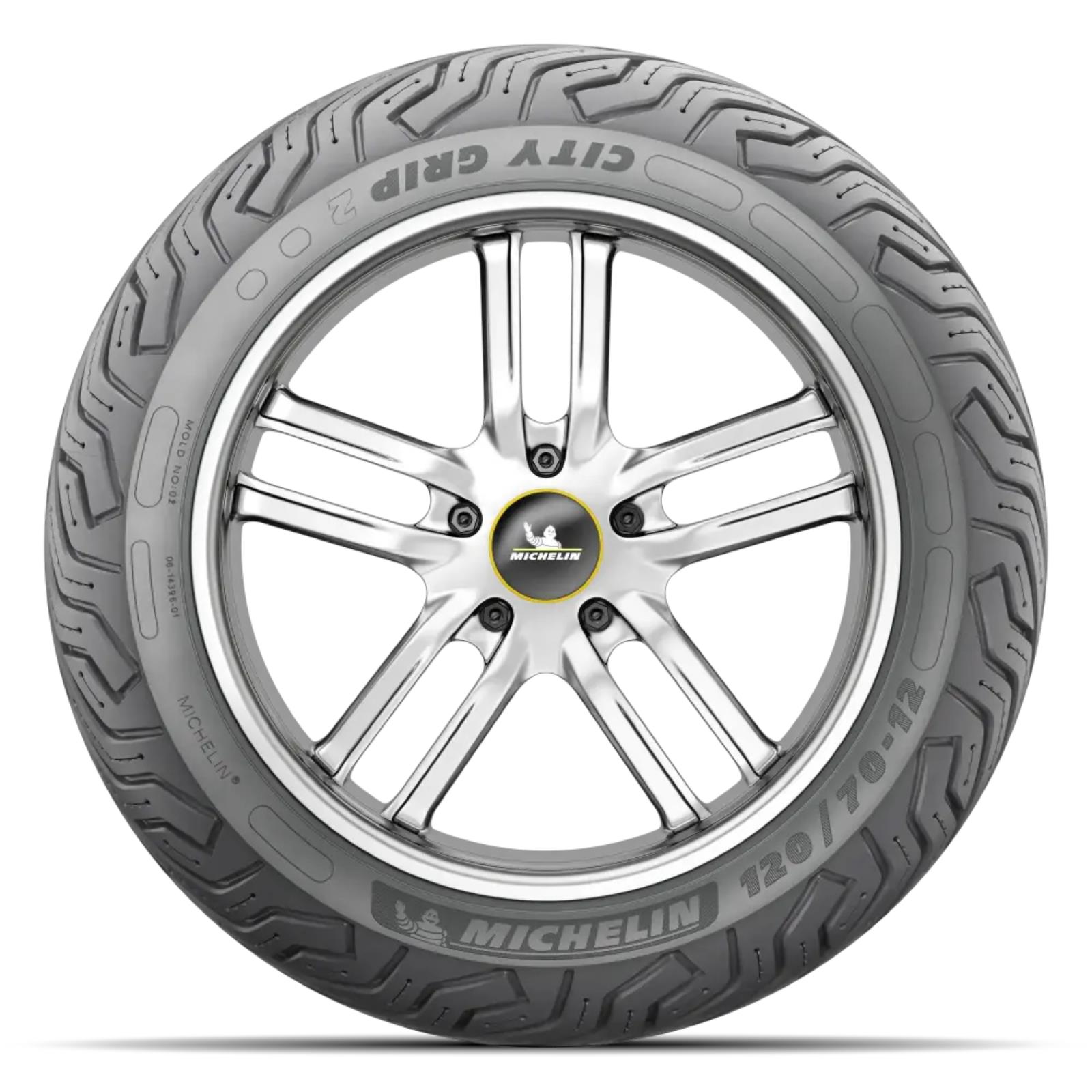 Pair Of Deestone Tires – Front 90/80-16 & Rear 110/80-14 – Fits Piaggio Liberty 125 – Rubber