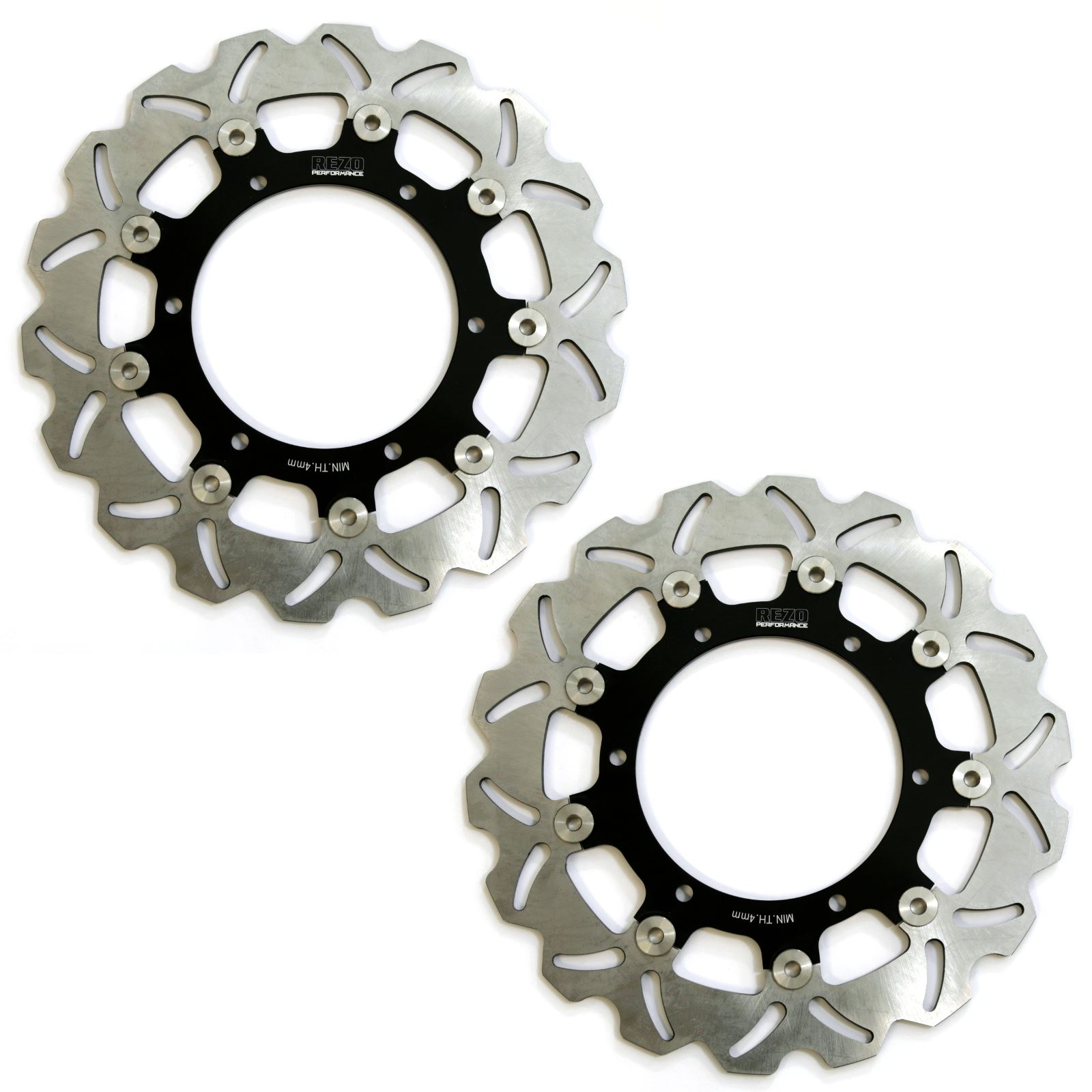 Rezo Wavy Stainless Steel Rear Brake Rotor Disc For Yamaha YZF-R6 1999-2002