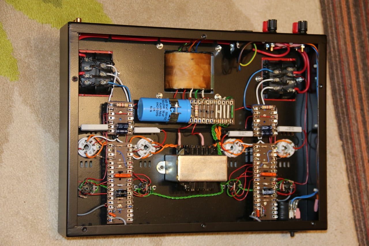 World Audio Designs WAD K5881 Stereo POWER VALVE AMPLIFIER Noel Keywood