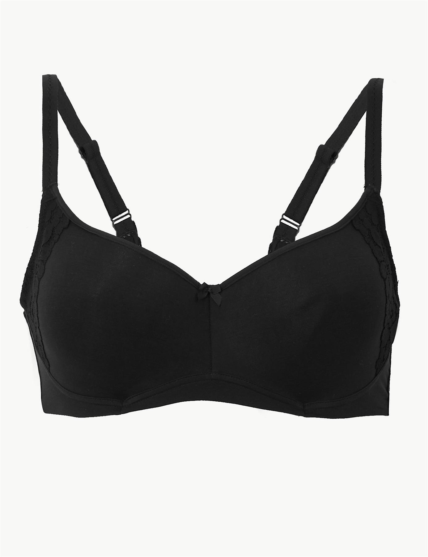 MARKS & SPENCER Bra UNDERWIRE COOL COMFORT SMOOTHING COTTON RICH FULL