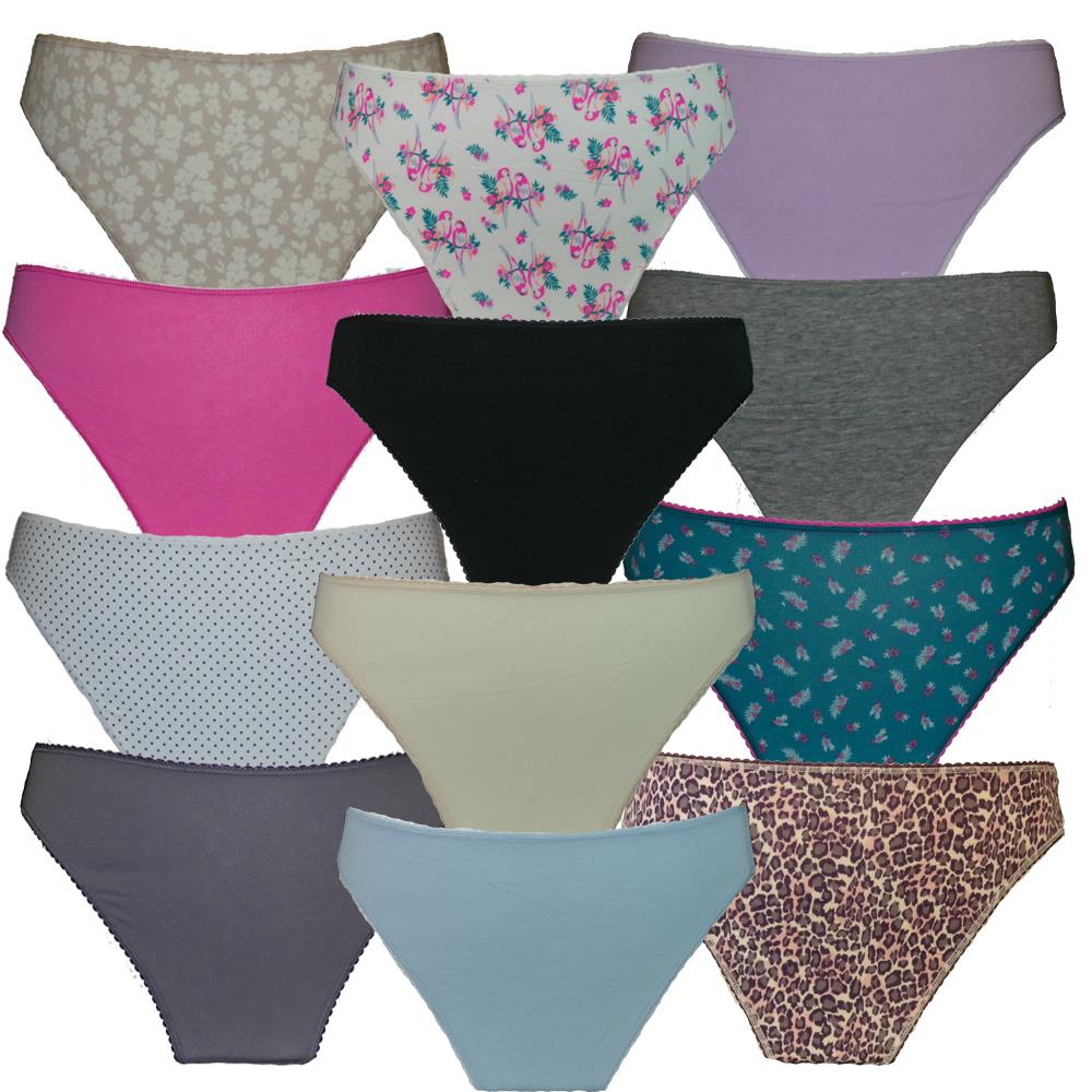 EX M&S COLLECTION Cotton Lycra High Leg Knickers 4x Pairs £5.95