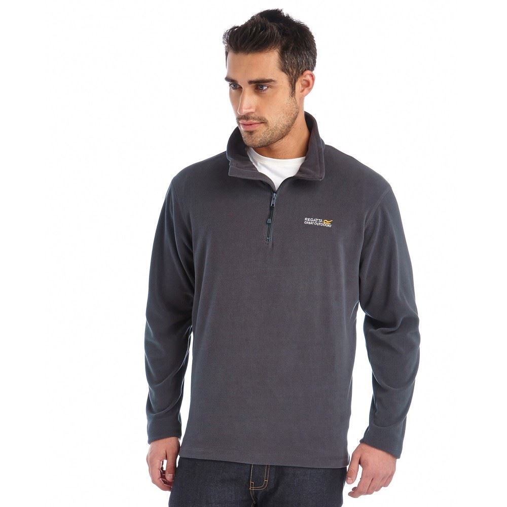 regatta half zip fleece mens