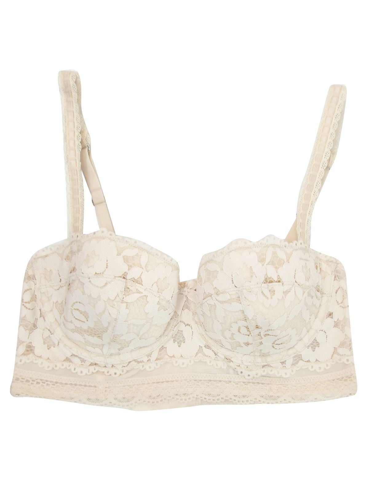 Ex M&S Marks And Spencer Lightly Padded Lace Longline Balcony Bra eBay