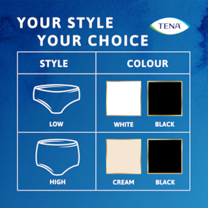 Tena Silhouette Normal Medium Incontinence 9 Pants, Pack - 6 7322541094540 | UK