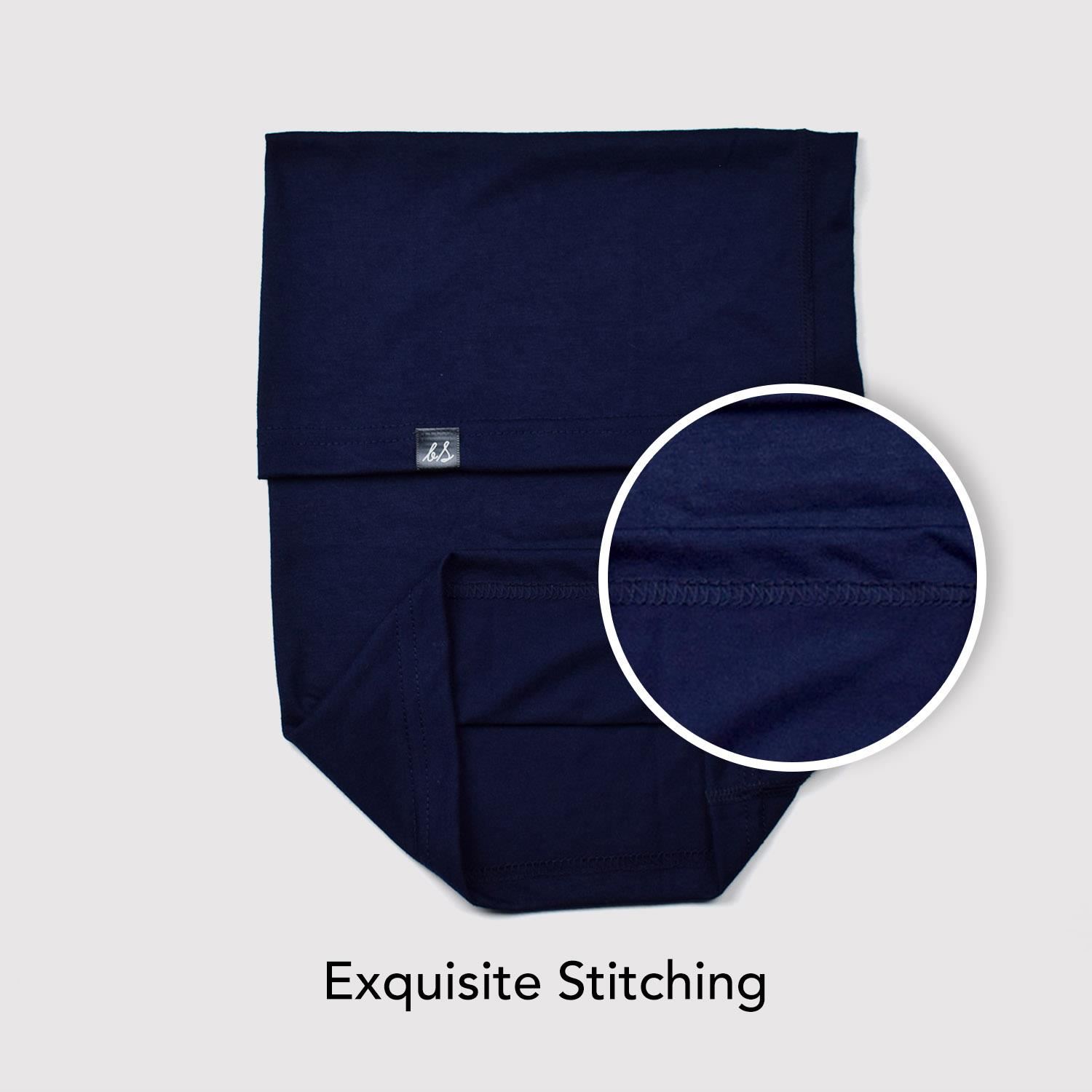 Cotton Blend Plain Jersey Soft Multifunctional Neck Warmer Gaiter Headwear Snood - Picture 38 of 44