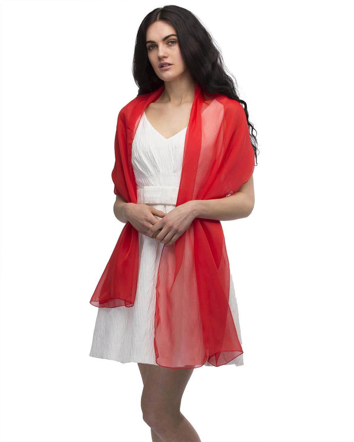 PREMIUM PLAIN CHIFFON SHAWL Sheer Oversized Wedding Bridesmaids Scarf Beach Wrap - Picture 40 of 48