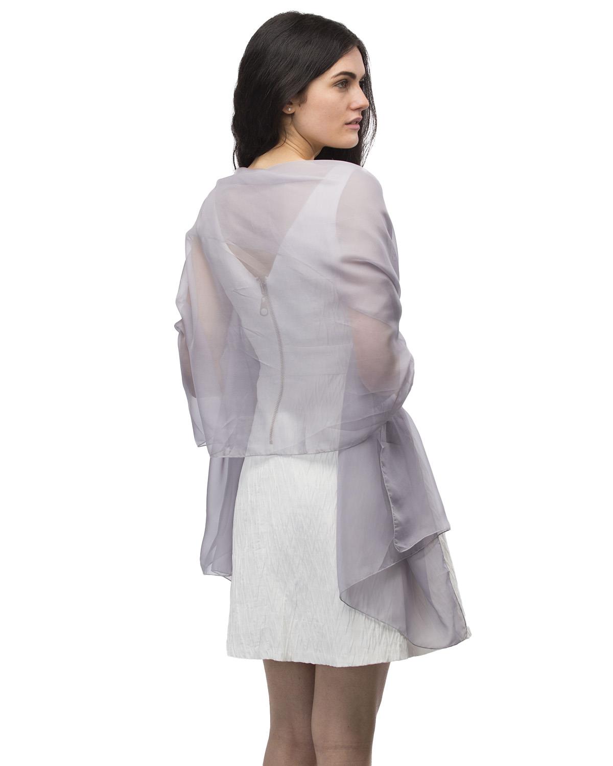 PREMIUM PLAIN CHIFFON SHAWL Sheer Oversized Wedding Bridesmaids Scarf Beach Wrap - Picture 19 of 48