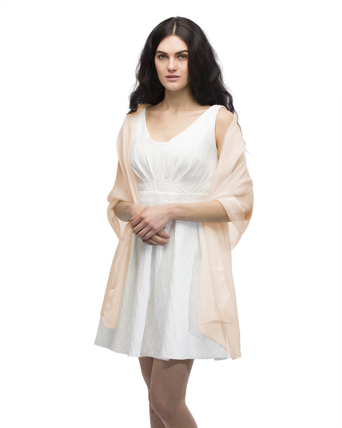 PREMIUM PLAIN CHIFFON SHAWL Sheer Oversized Wedding Bridesmaids Scarf Beach Wrap - Picture 28 of 48
