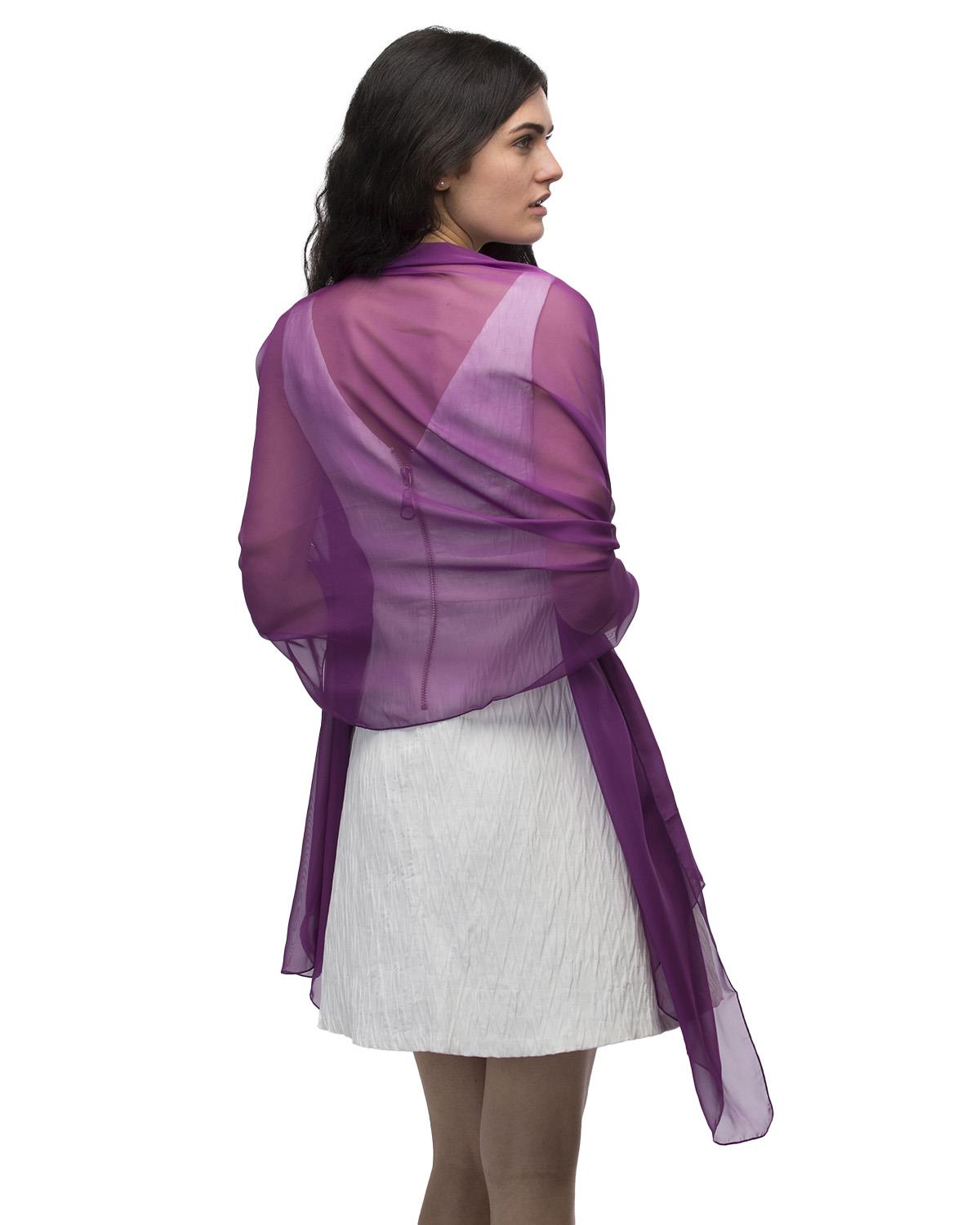 PREMIUM PLAIN CHIFFON SHAWL Sheer Oversized Wedding Bridesmaids Scarf Beach Wrap - Picture 35 of 48