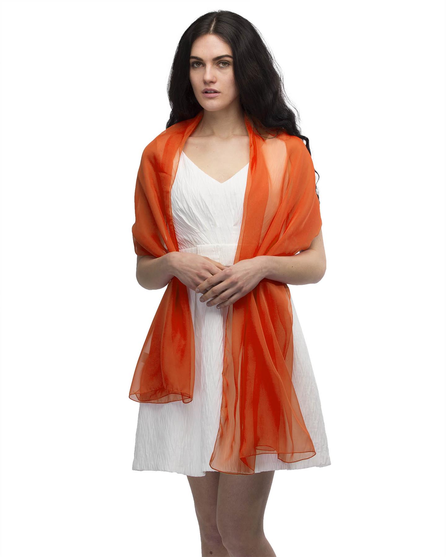 PREMIUM PLAIN CHIFFON SHAWL Sheer Oversized Wedding Bridesmaids Scarf Beach Wrap - Picture 32 of 48