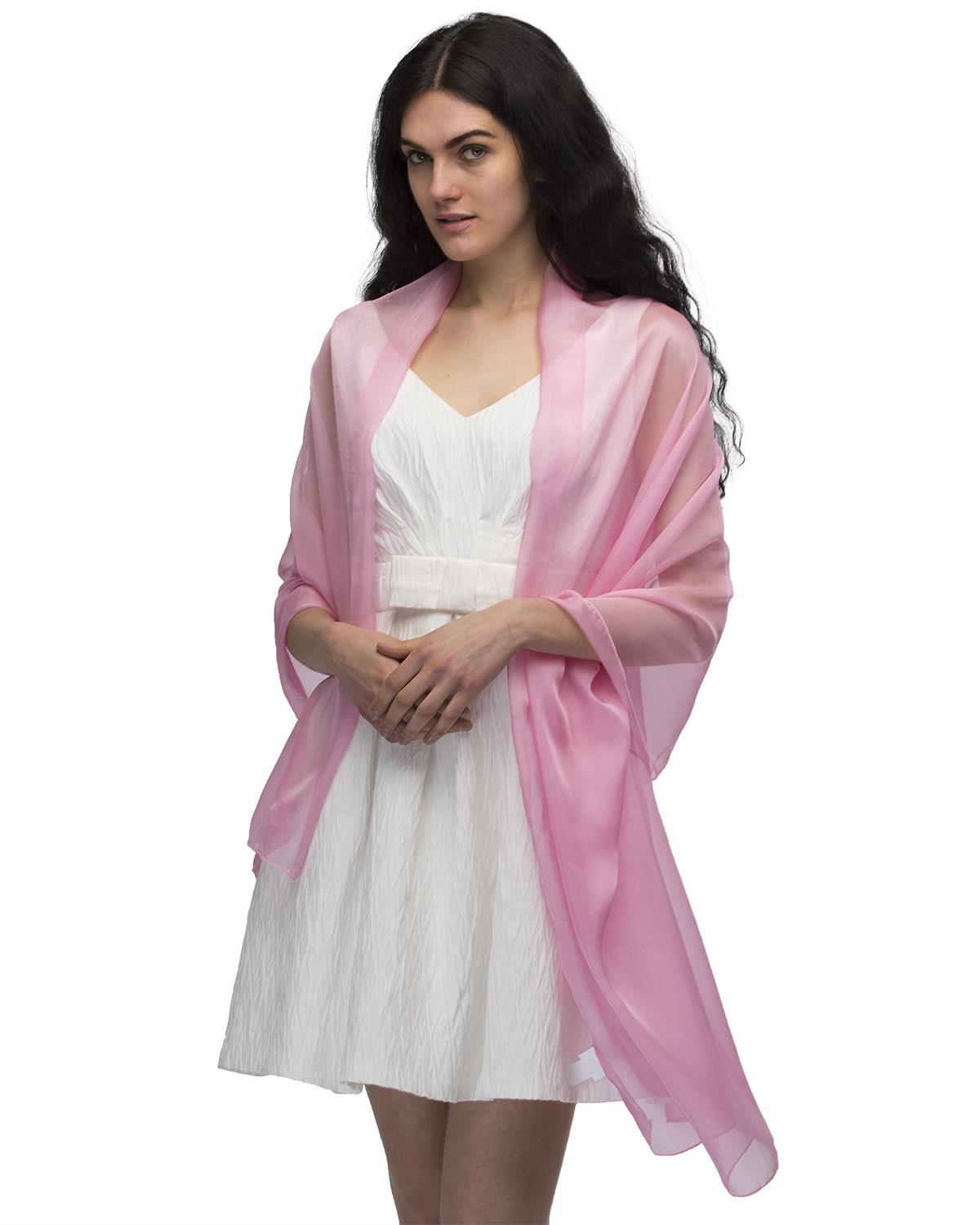 PREMIUM PLAIN CHIFFON SHAWL Sheer Oversized Wedding Bridesmaids Scarf Beach Wrap - Picture 34 of 48