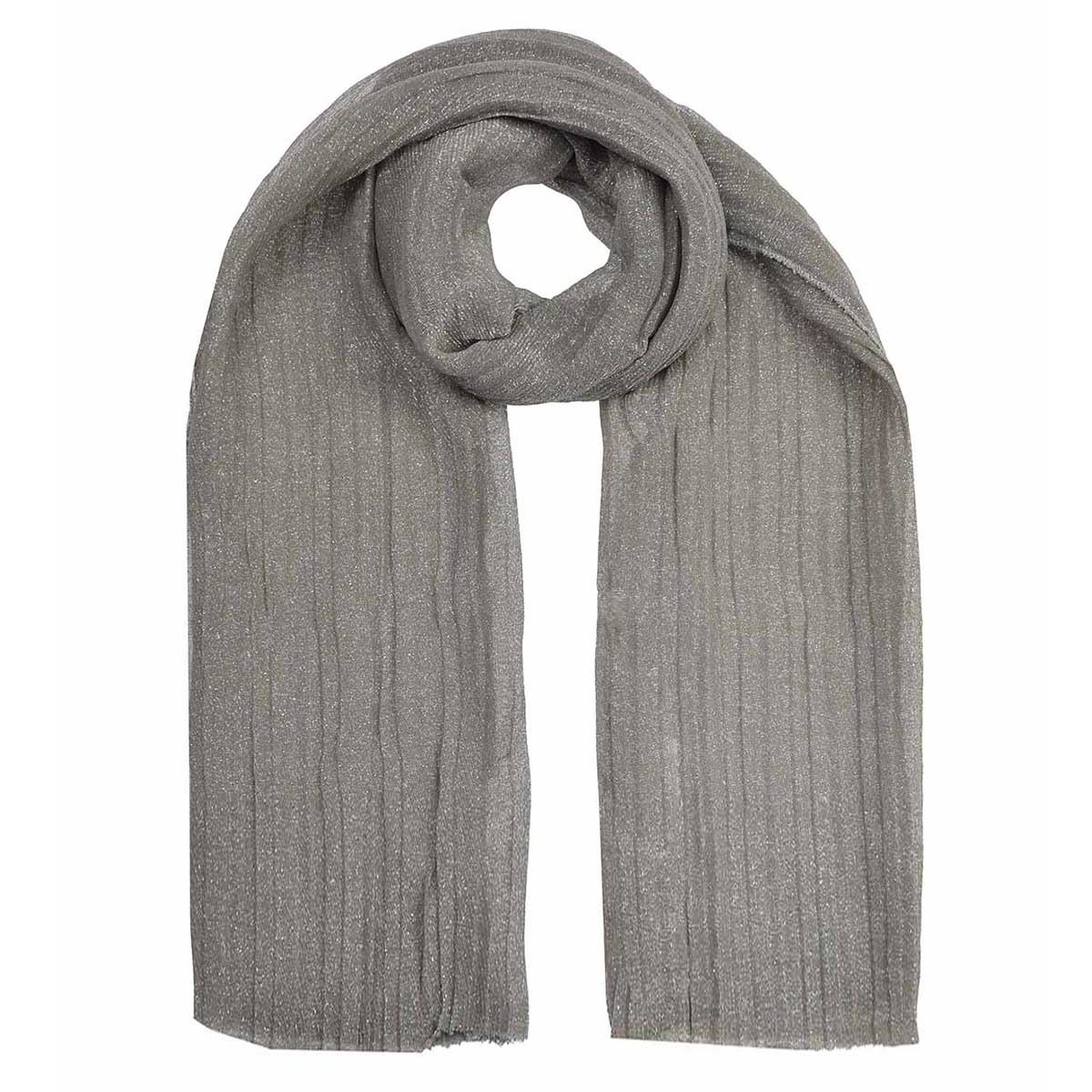 Glitter Scarf Metallic Lightweight Long Neck Scarves for Women - Picture 14 of 16