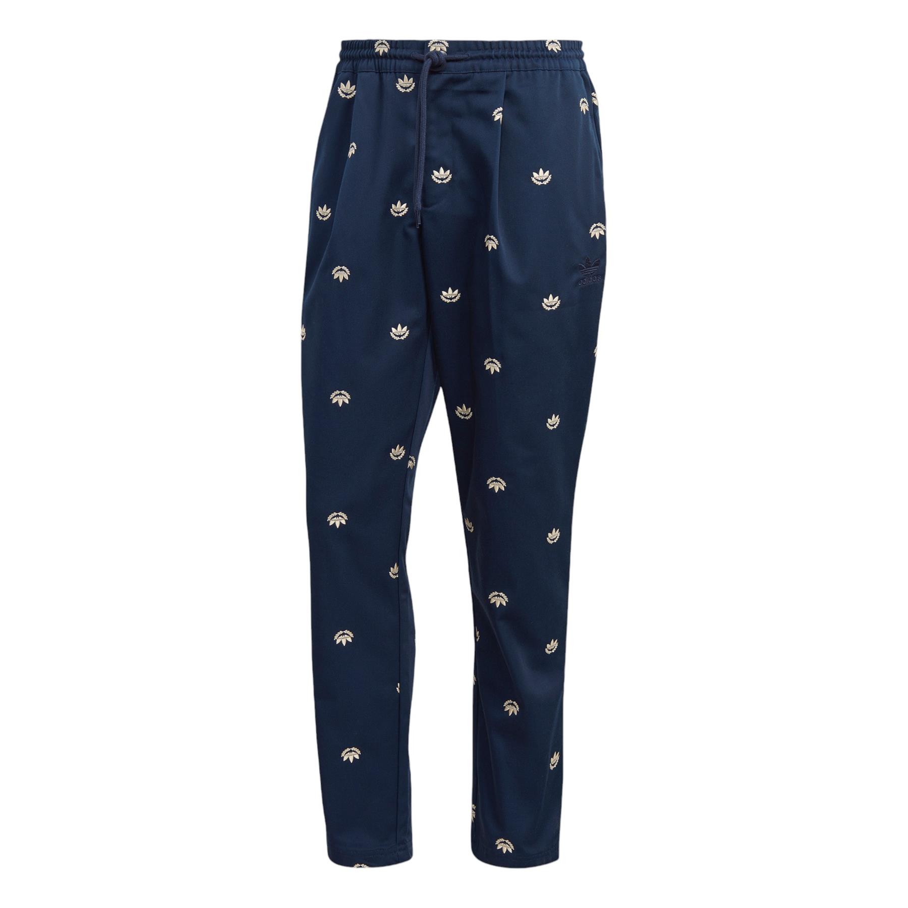 adidas MEN'S GRAPHICS ARCHIVE CHINO PANTS NAVY BLUE SMART CASUAL