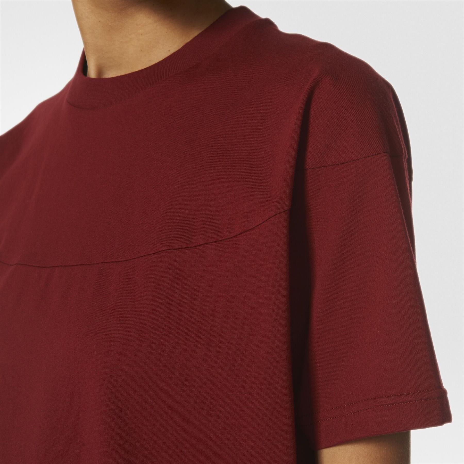 Adidas Originals MUJER Xbyo Camiseta Cuello en Pico Burdeos Adidas Originals MUJER Xbyo Camiseta Cuello en Pico Burdeos