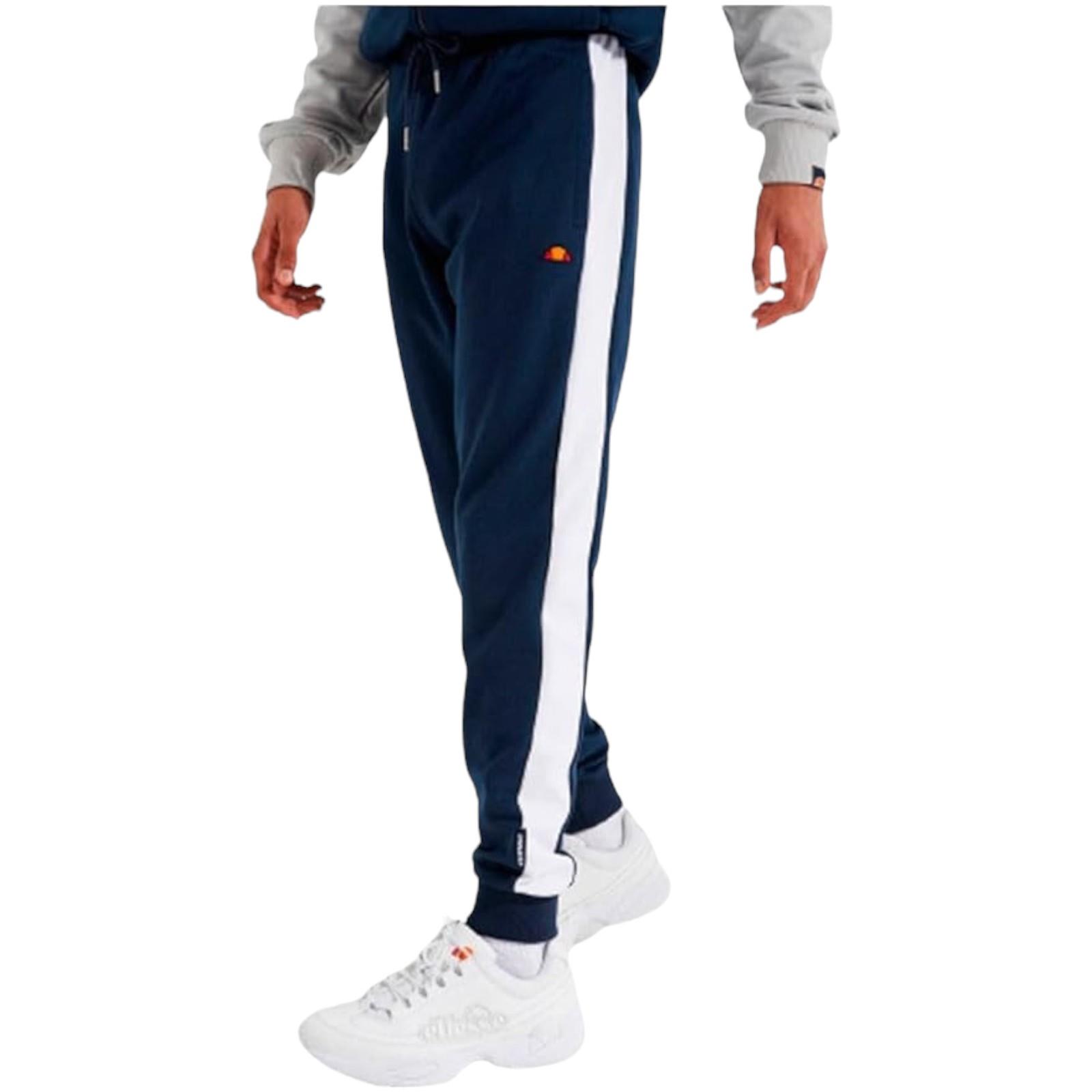 Ellesse Heren Malbory Linker Borst T-Shirt Navy