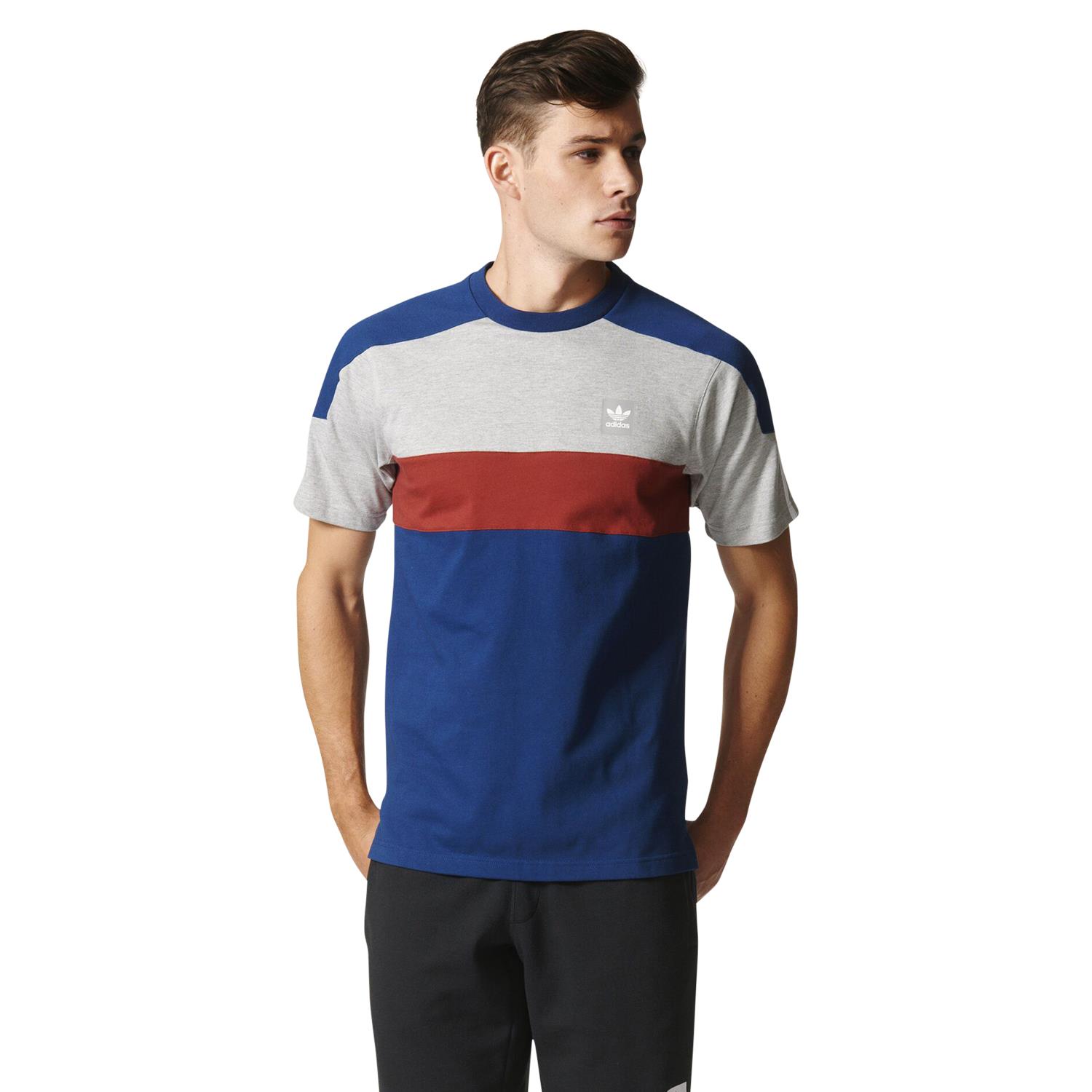 adidas ORIGINALS MEN'S NAUTICAL SKATEBOARDING T-SHIRT TEE NAVY RED ... adidas ORIGINALS MEN'S NAUTICAL SKATEBOARDING T-SHIRT TEE NAVY RED ...