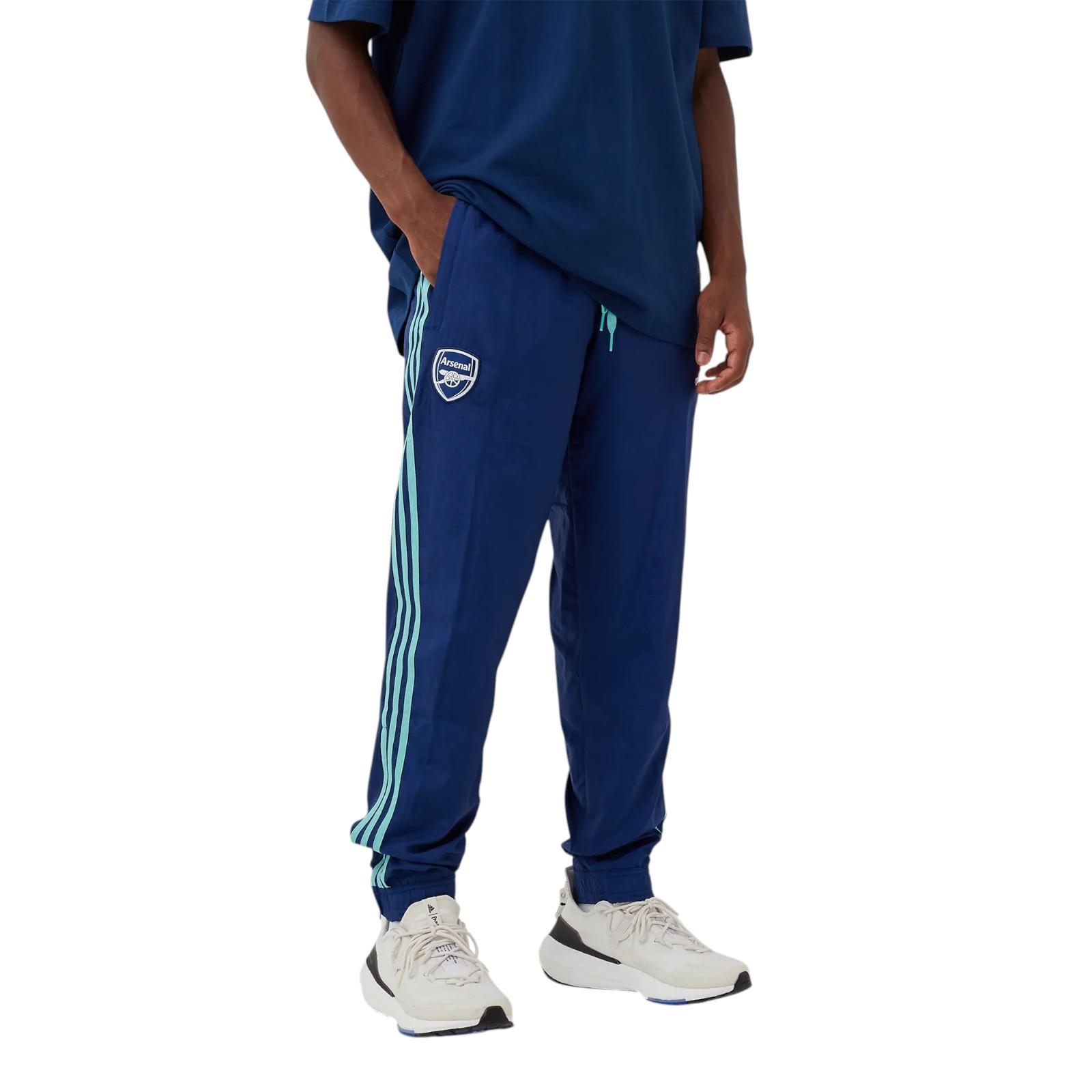 adidas ARSENAL FC ICON WOVEN TRACK PANTS JOGGERS TRAINING FOOTBALL