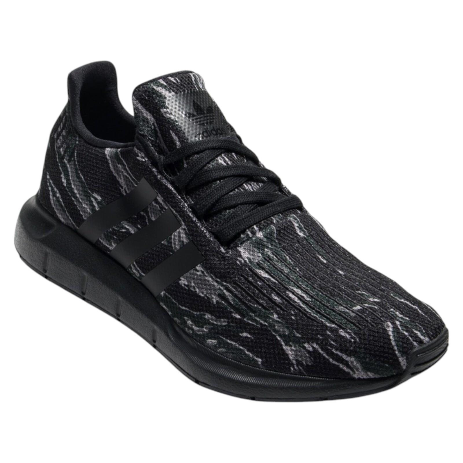 adidas black swift trainers