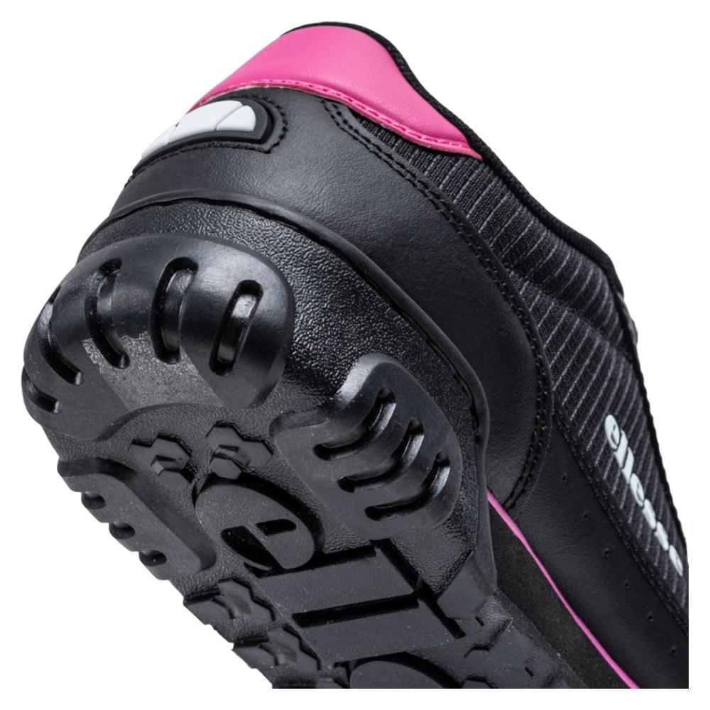ELLESSE WOMEN'S TANKER CUPSOLE TRAINERS SHOES SNEAKERS BLACK PINK