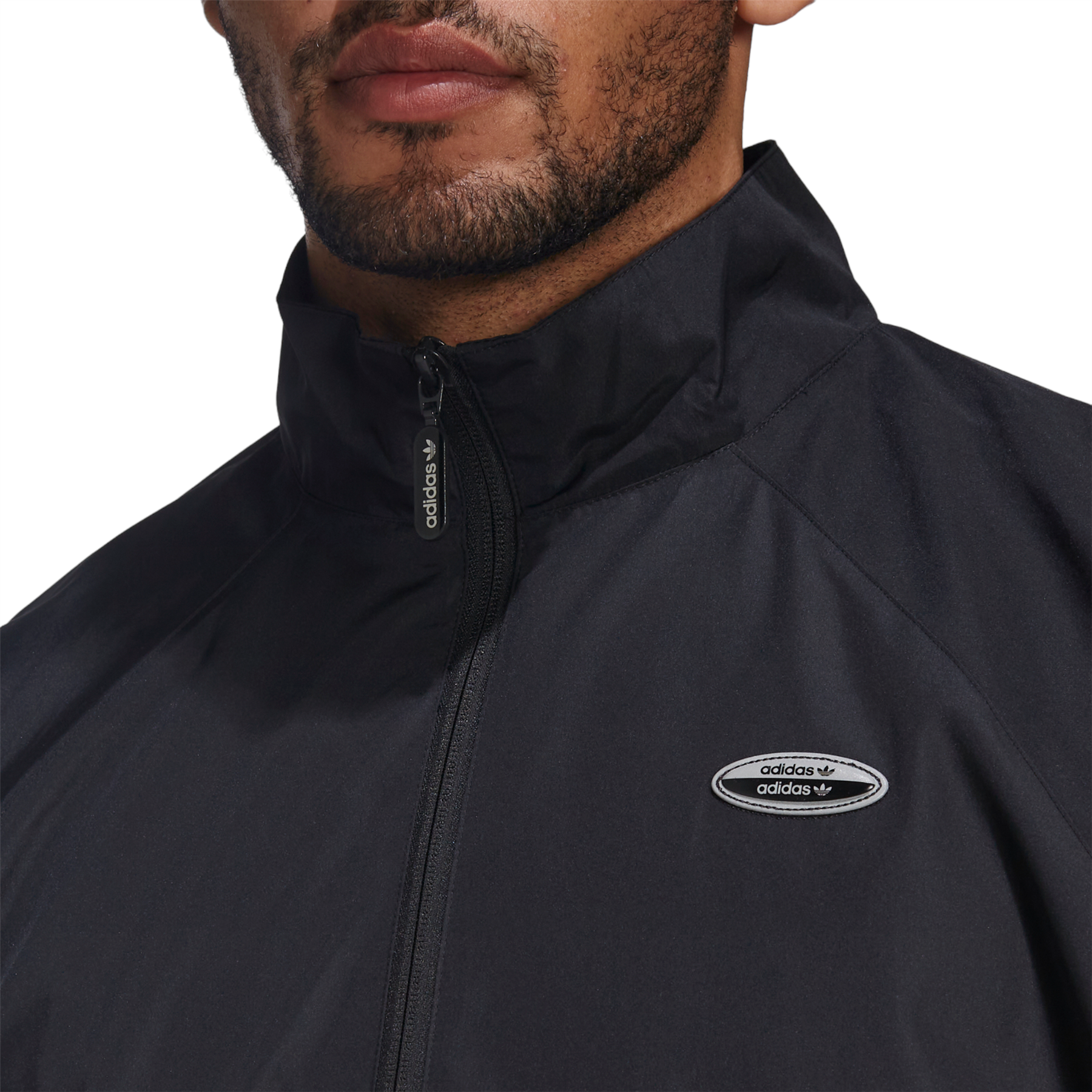 adidas ORIGINALS R.Y.V. TRACK TOP RETRO SPORTS JACKET BLACK RYV