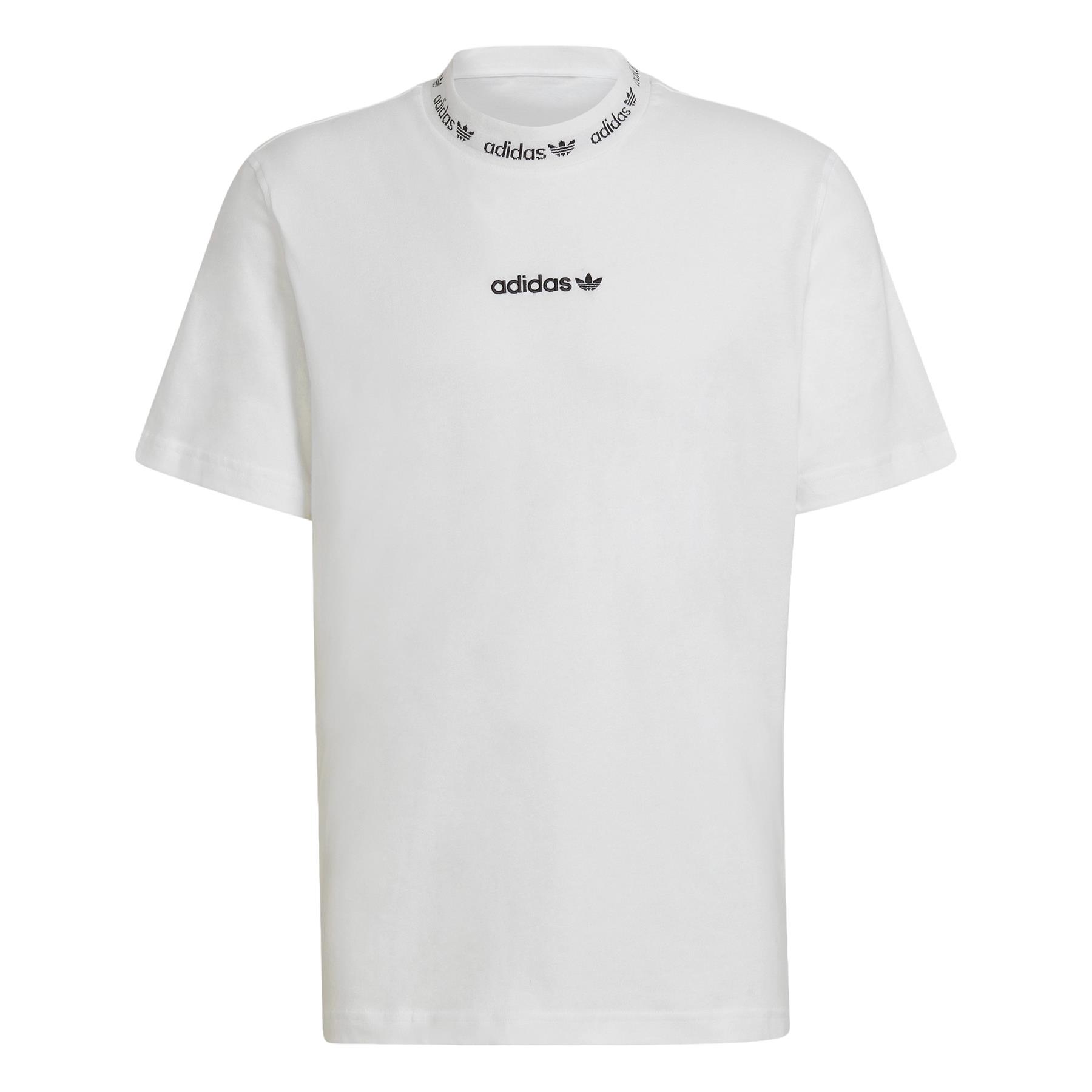 【adidas】ユニセックス◇ BIG LINEAR LOGO Tシャツ adidas ORIGINALS MEN'S TREFOIL LINEAR LOGO T-SHIRT TEE TOP
