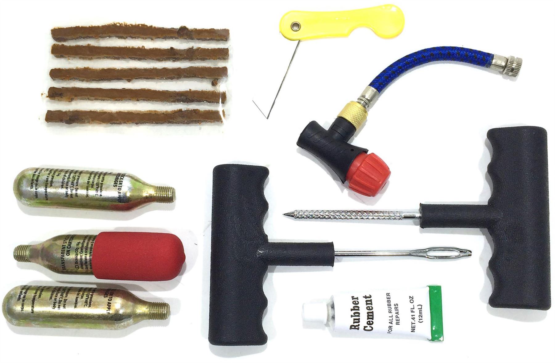 Motorbike Motorcycle Emergency Puncture Repair kit & Suitable for