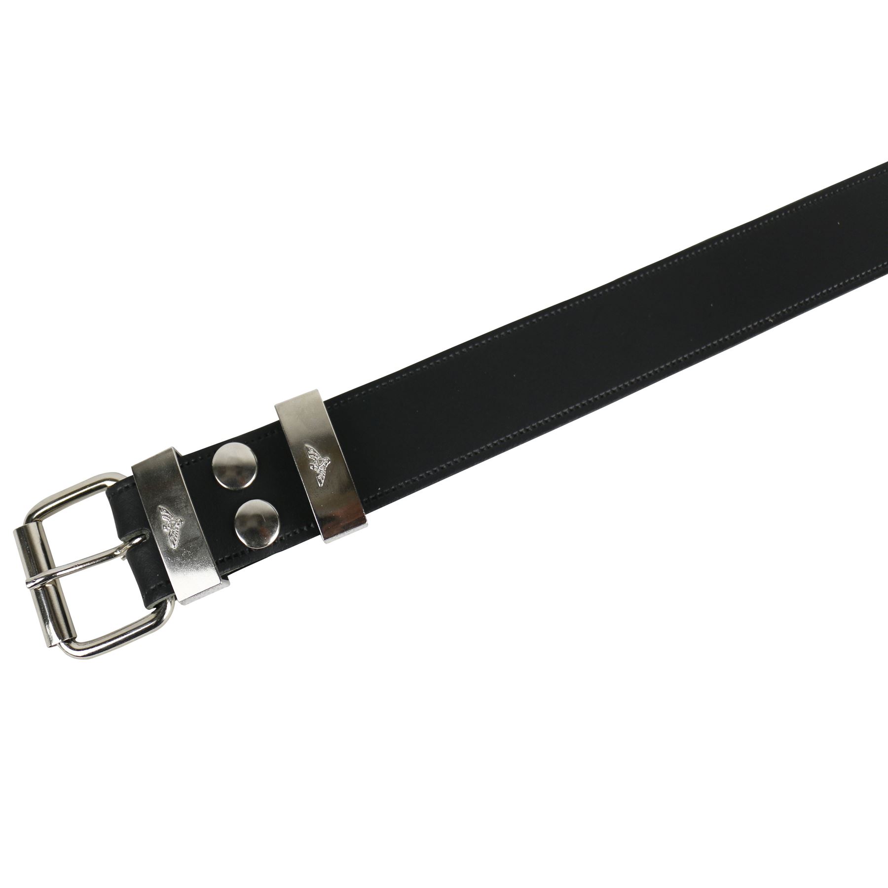 MENS 40MM LEATHER EAGLE LOOP STYLISH JEAN TROUSER BELT UK MADE CASUAL