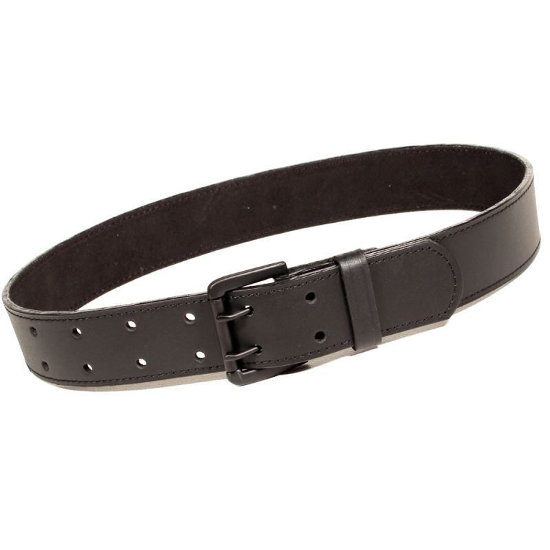 Protec 2 Inch Black Leather Police PSU Duty Belt eBay