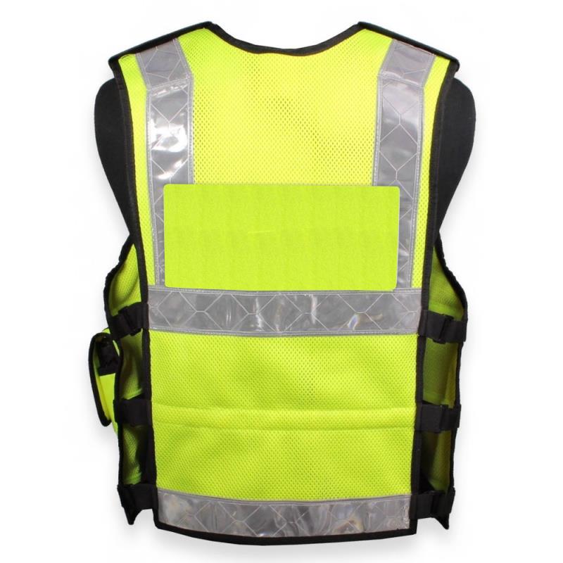 Protec One Size Fits All High Vis Utility Vest eBay