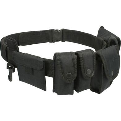 Security PCSO police VIPER BLACK BELT FITTING WEBBING LARGE PATROL POUCH