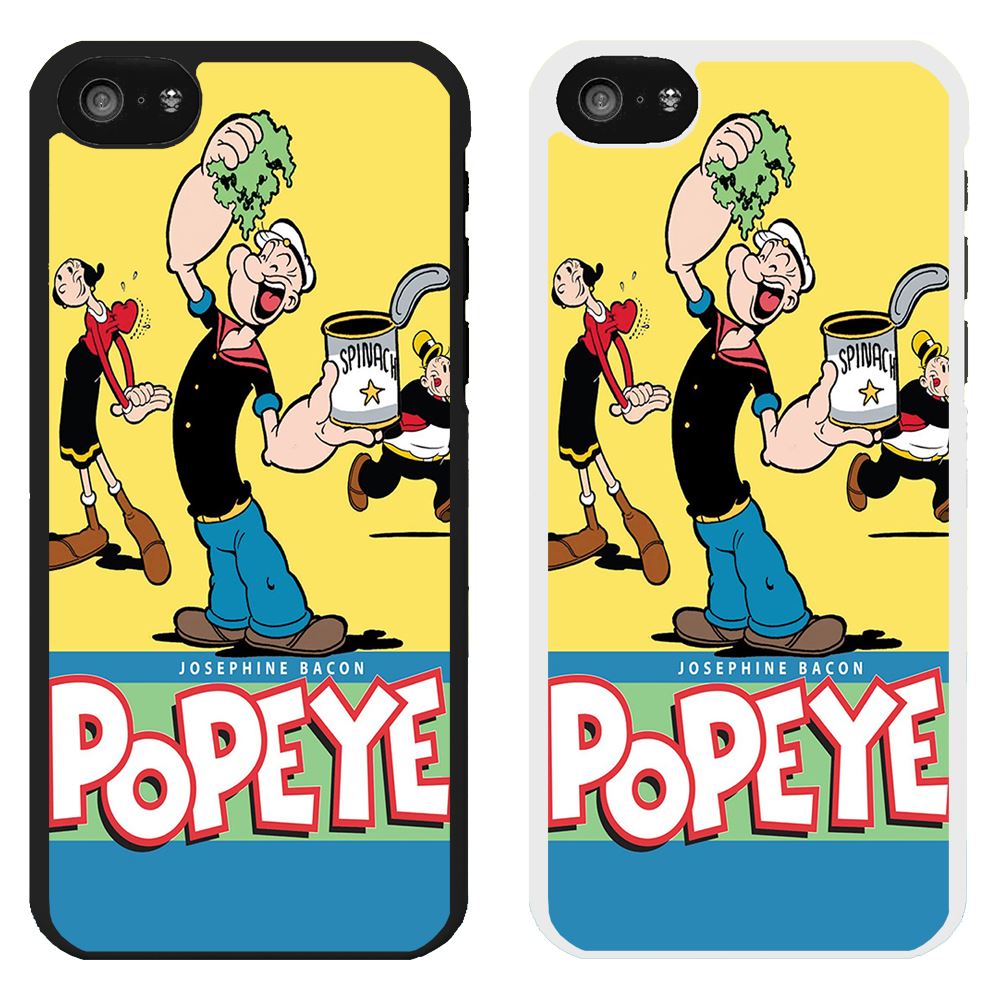 popeye the sailor man cartoon printed pc case cover wimpy olive