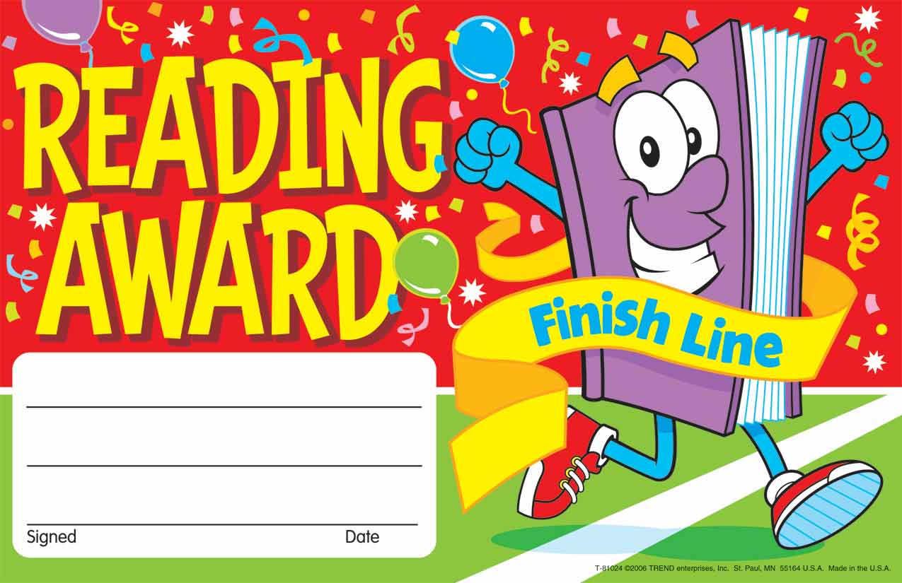 30 kids reading reward recognition certificate awards kids certificates